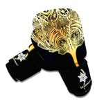 Golden Spiritual Stingray Print Boxing Gloves