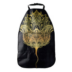 Golden Spiritual Stingray Print Car Seat Organizers