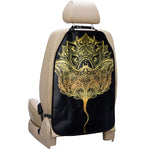 Golden Spiritual Stingray Print Car Seat Organizers