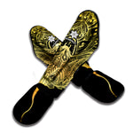 Golden Spiritual Stingray Print Muay Thai Shin Guard