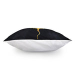 Golden Spiritual Stingray Print Pillow Cover