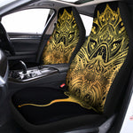 Golden Spiritual Stingray Print Universal Fit Car Seat Covers