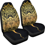 Golden Spiritual Stingray Print Universal Fit Car Seat Covers