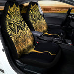 Golden Spiritual Stingray Print Universal Fit Car Seat Covers