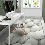 Golf Ball 3D Print Area Rug