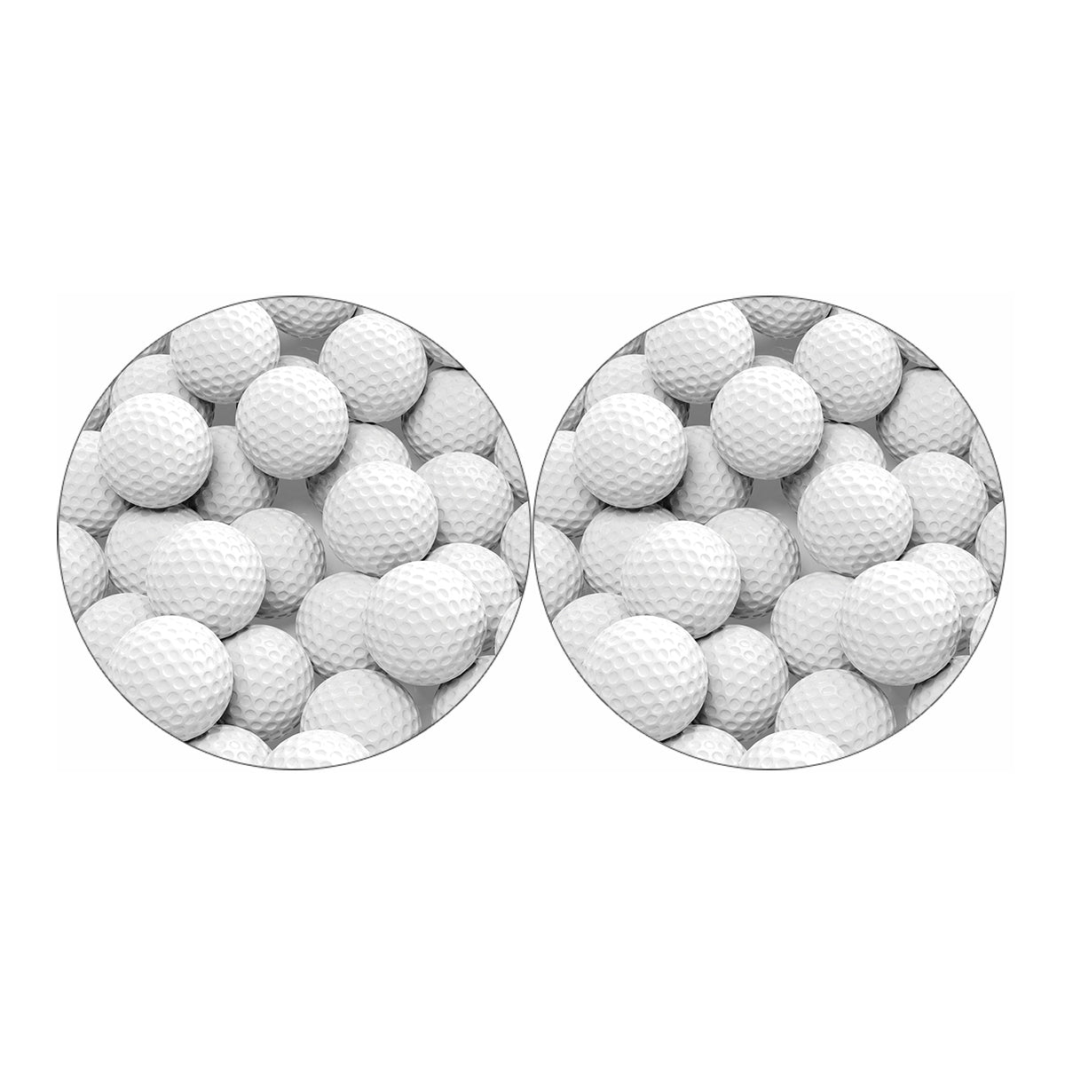 Golf Ball 3D Print Car Coasters