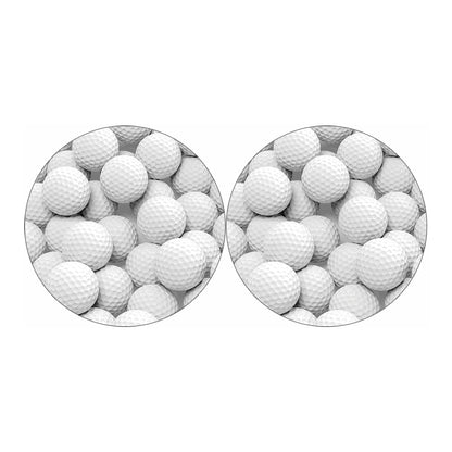 Golf Ball 3D Print Car Coasters