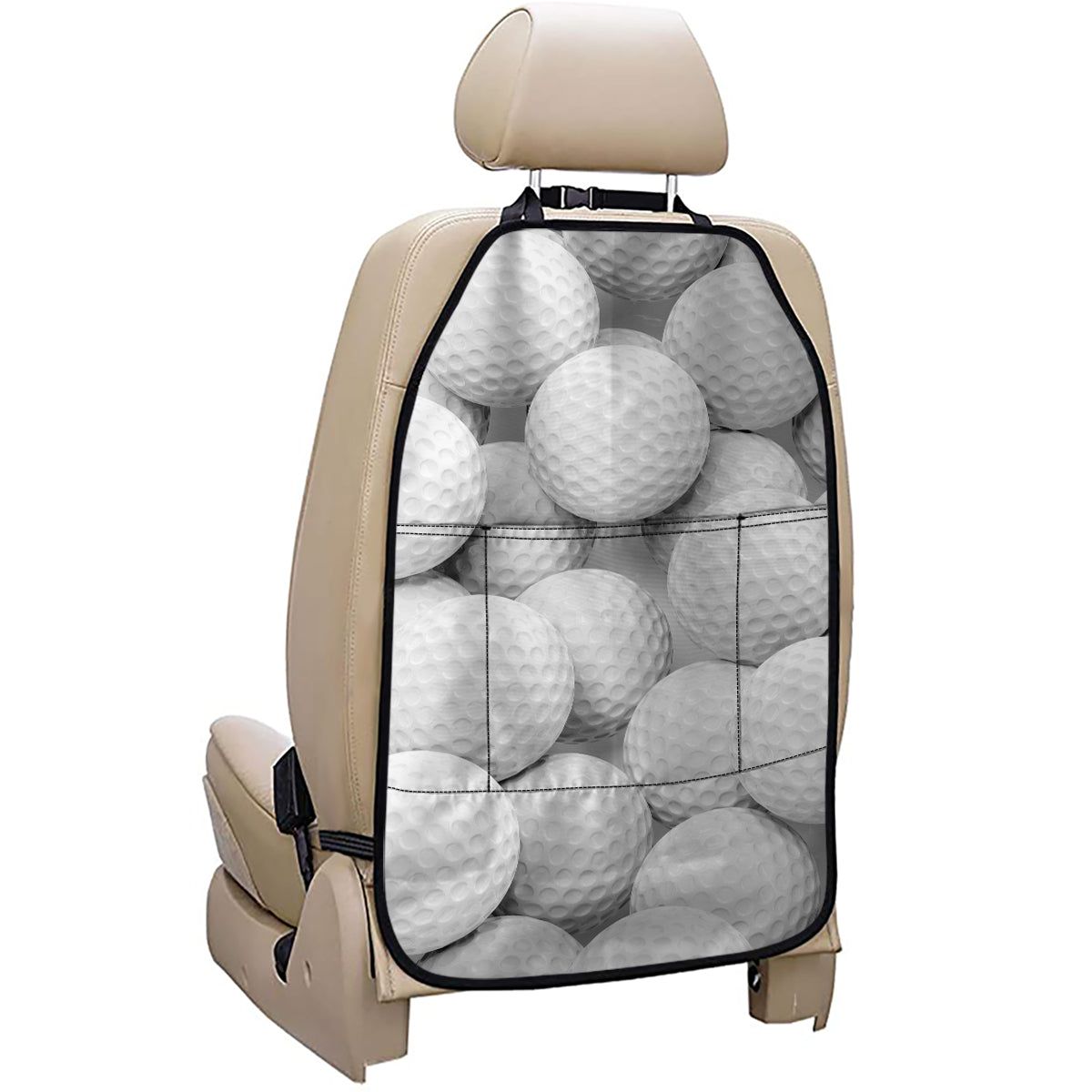 Golf Ball 3D Print Car Seat Organizers
