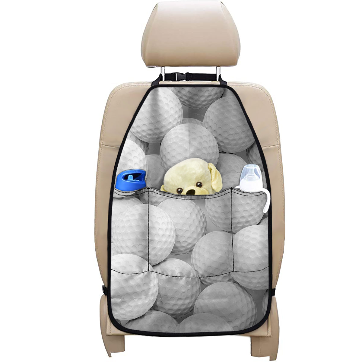 Golf Ball 3D Print Car Seat Organizers