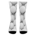 Golf Ball 3D Print Crew Socks