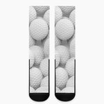 Golf Ball 3D Print Crew Socks