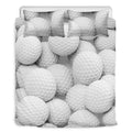 Golf Ball 3D Print Duvet Cover Bedding Set