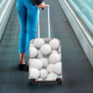 Golf Ball 3D Print Luggage Cover