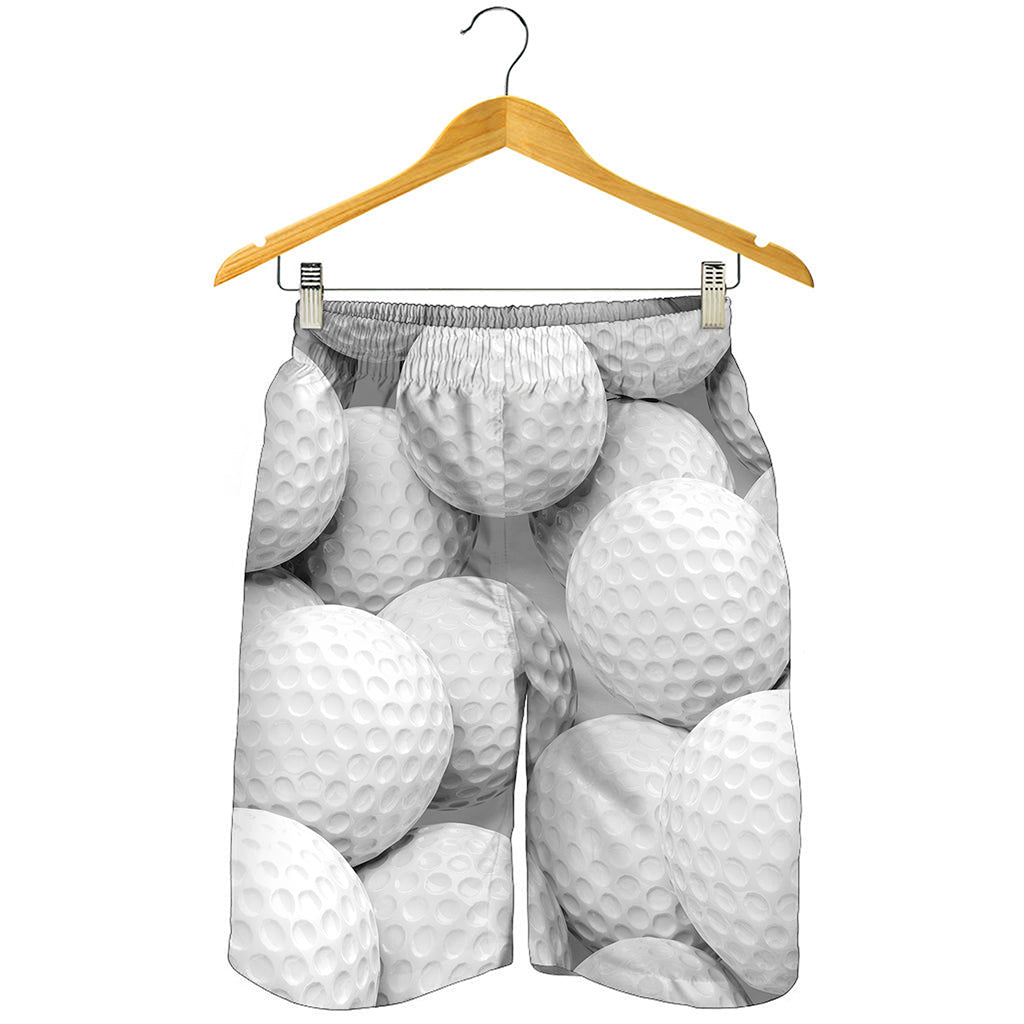 Golf Ball 3D Print Men's Shorts