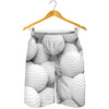 Golf Ball 3D Print Men's Shorts