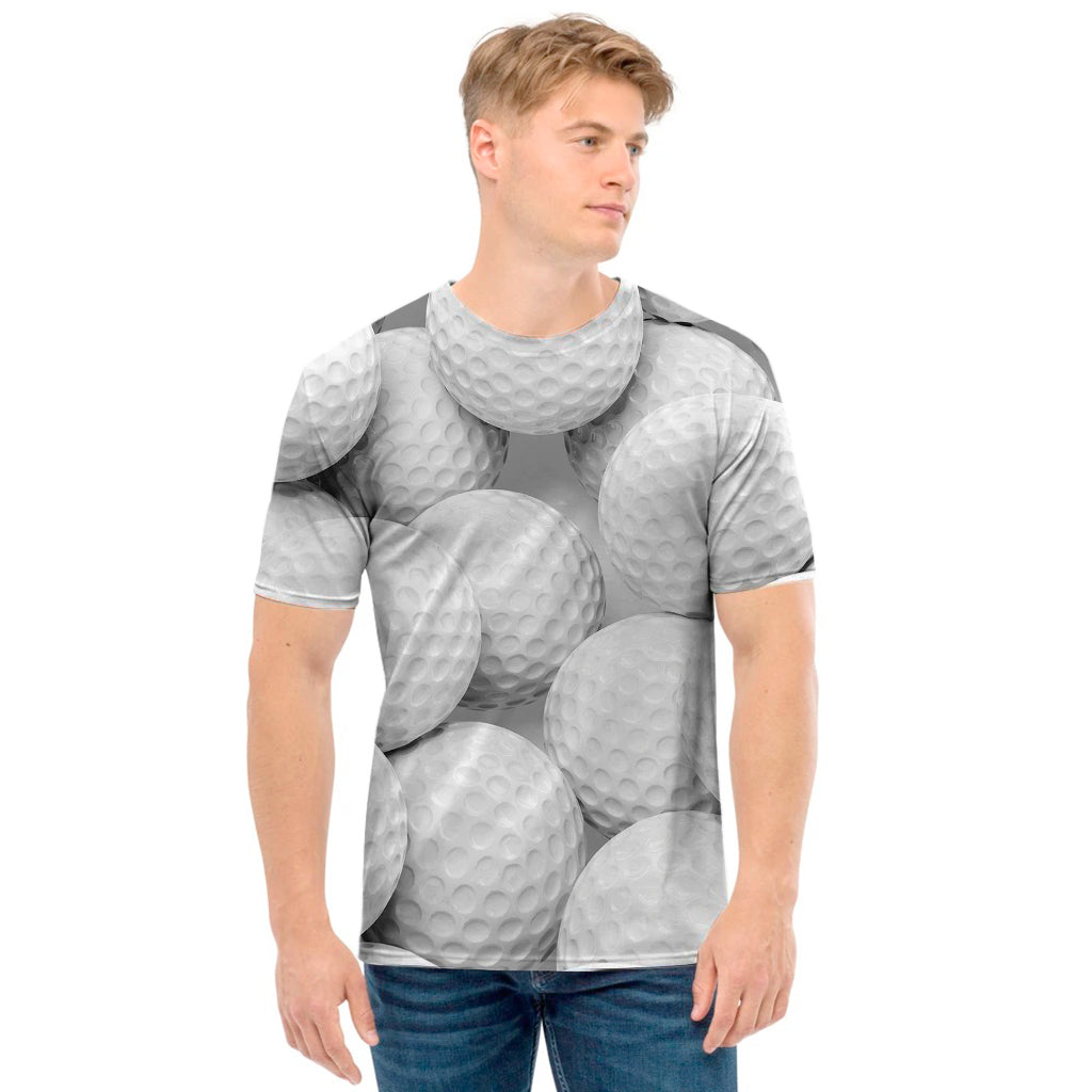 Golf Ball 3D Print Men's T-Shirt