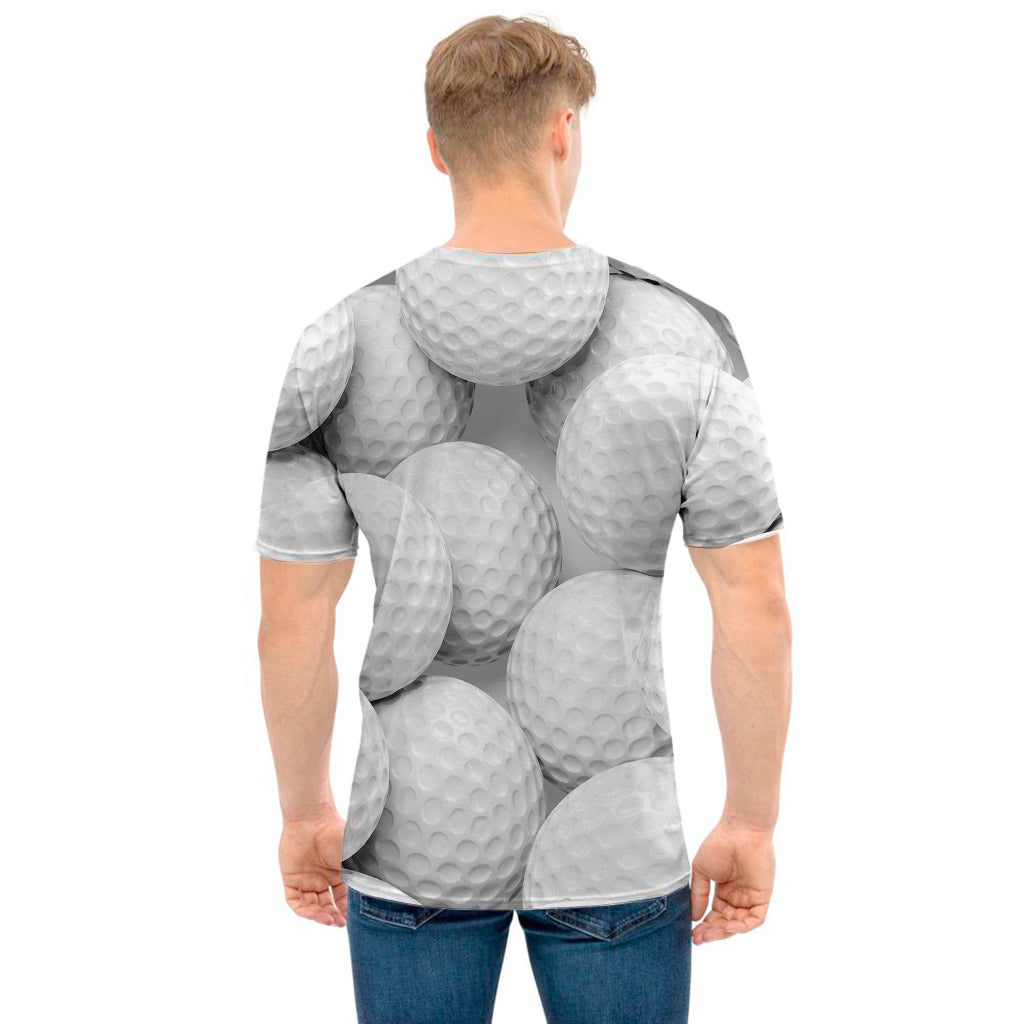 Golf Ball 3D Print Men's T-Shirt