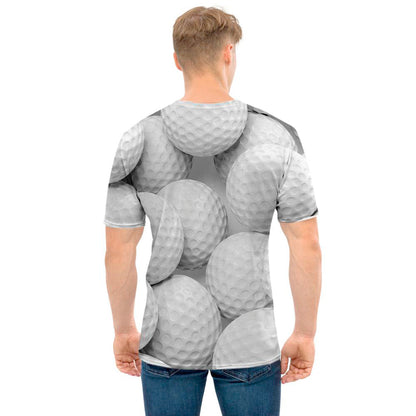 Golf Ball 3D Print Men's T-Shirt