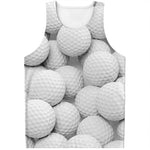 Golf Ball 3D Print Men's Tank Top