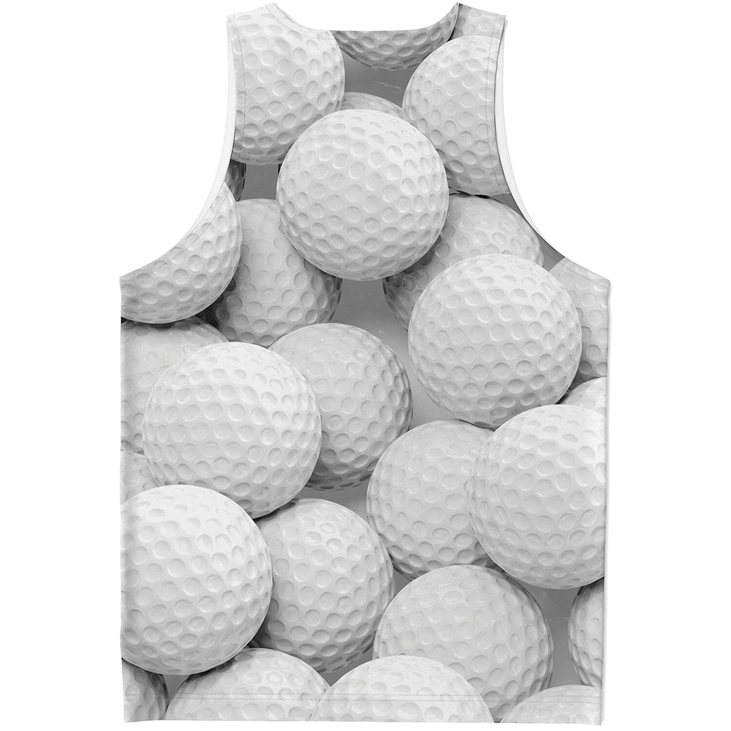 Golf Ball 3D Print Men's Tank Top