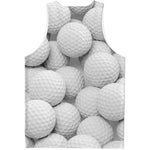 Golf Ball 3D Print Men's Tank Top