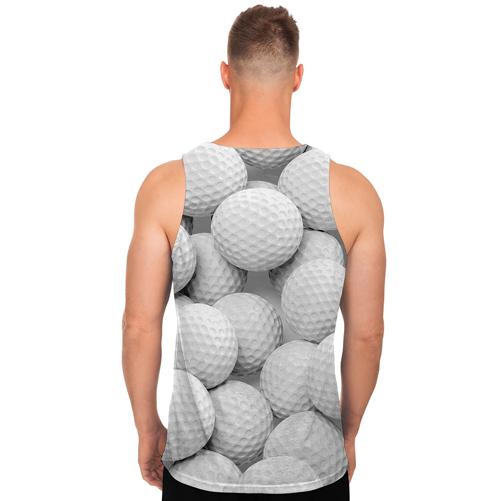 Golf Ball 3D Print Men's Tank Top