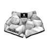 Golf Ball 3D Print Muay Thai Boxing Shorts