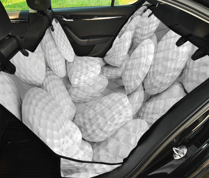 Golf Ball 3D Print Pet Car Back Seat Cover