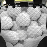 Golf Ball 3D Print Pet Car Back Seat Cover