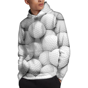 Golf Ball 3D Print Pullover Hoodie