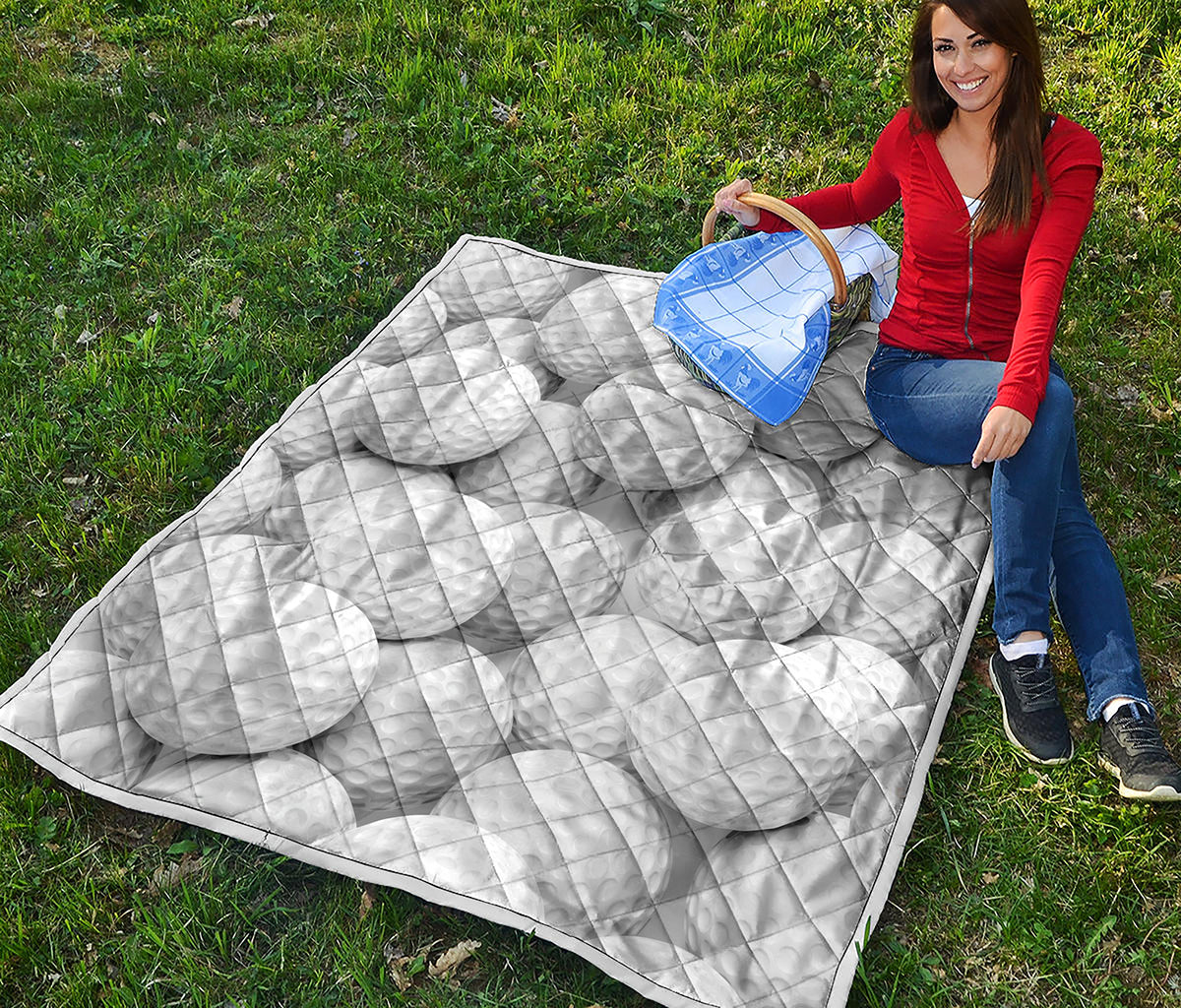 Golf Ball 3D Print Quilt