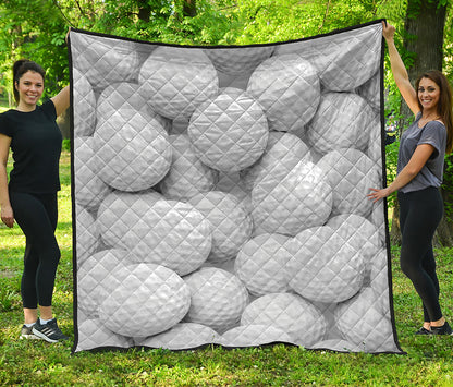 Golf Ball 3D Print Quilt