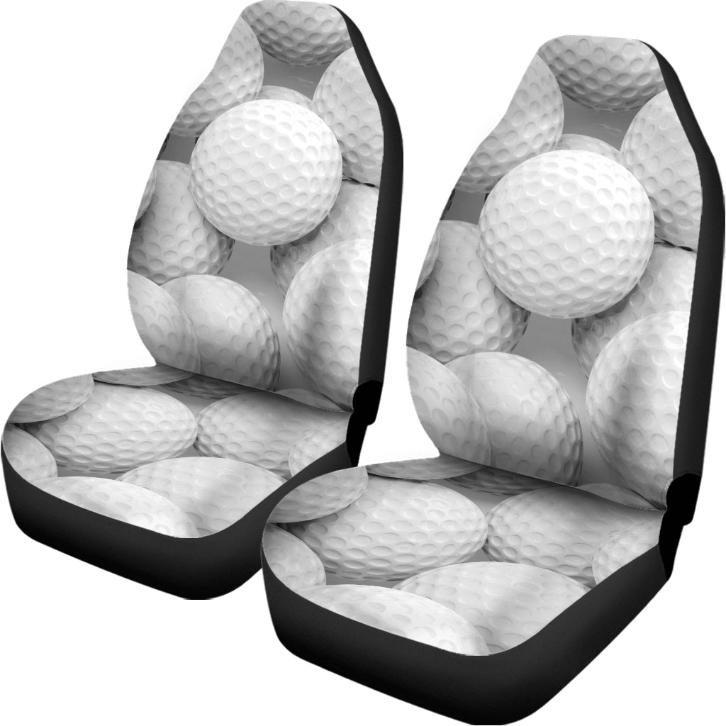 Golf Ball 3D Print Universal Fit Car Seat Covers