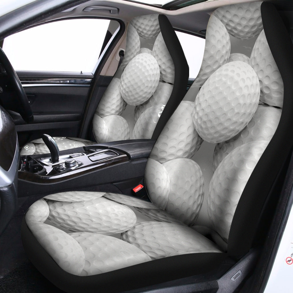 Golf Ball 3D Print Universal Fit Car Seat Covers