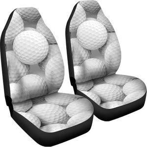 Golf Ball 3D Print Universal Fit Car Seat Covers