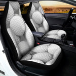 Golf Ball 3D Print Universal Fit Car Seat Covers