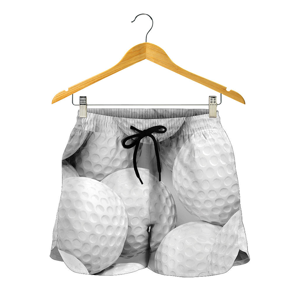 Golf Ball 3D Print Women's Shorts