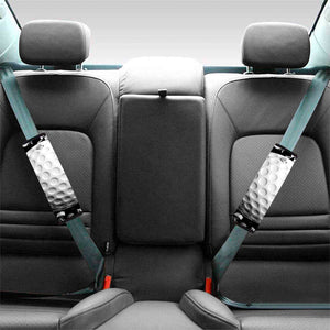 Golf Ball Breaking Wall Print Car Seat Belt Covers