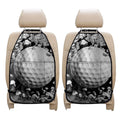 Golf Ball Breaking Wall Print Car Seat Organizers