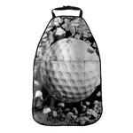 Golf Ball Breaking Wall Print Car Seat Organizers