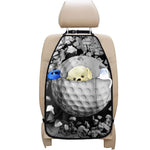 Golf Ball Breaking Wall Print Car Seat Organizers