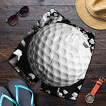 Golf Ball Breaking Wall Print Men's Shorts