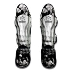 Golf Ball Breaking Wall Print Muay Thai Shin Guard