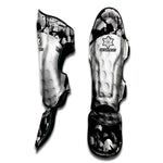 Golf Ball Breaking Wall Print Muay Thai Shin Guard