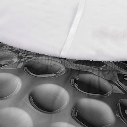 Golf Ball Breaking Wall Print Sofa Cover