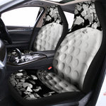 Golf Ball Breaking Wall Print Universal Fit Car Seat Covers