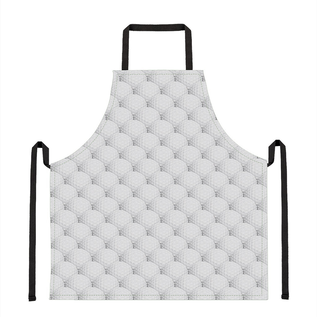 Golf Ball Pattern Print Apron