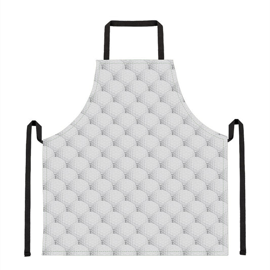 Golf Ball Pattern Print Apron