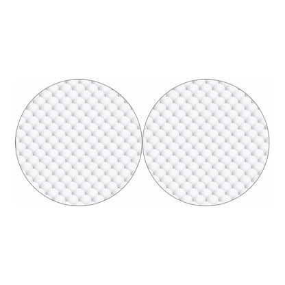 Golf Ball Pattern Print Car Coasters