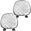 Golf Ball Pattern Print Car Headrest Covers